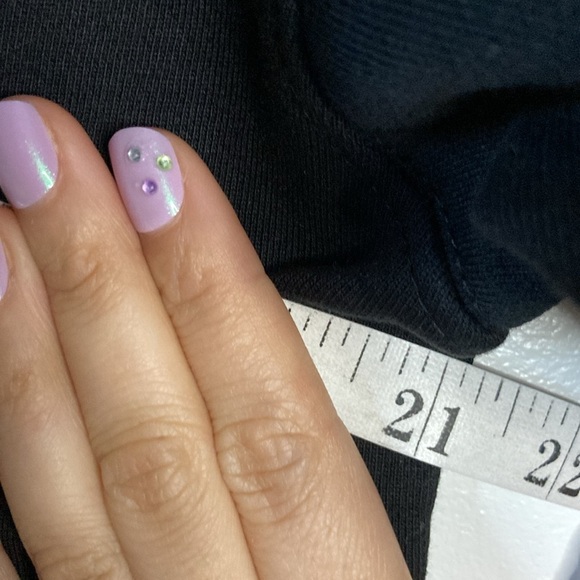 Brunette the label perfect crew (still on website) black M/L NWOT - Picture 7 of 8